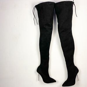 Wild Diva Thigh High Stiletto Boots
